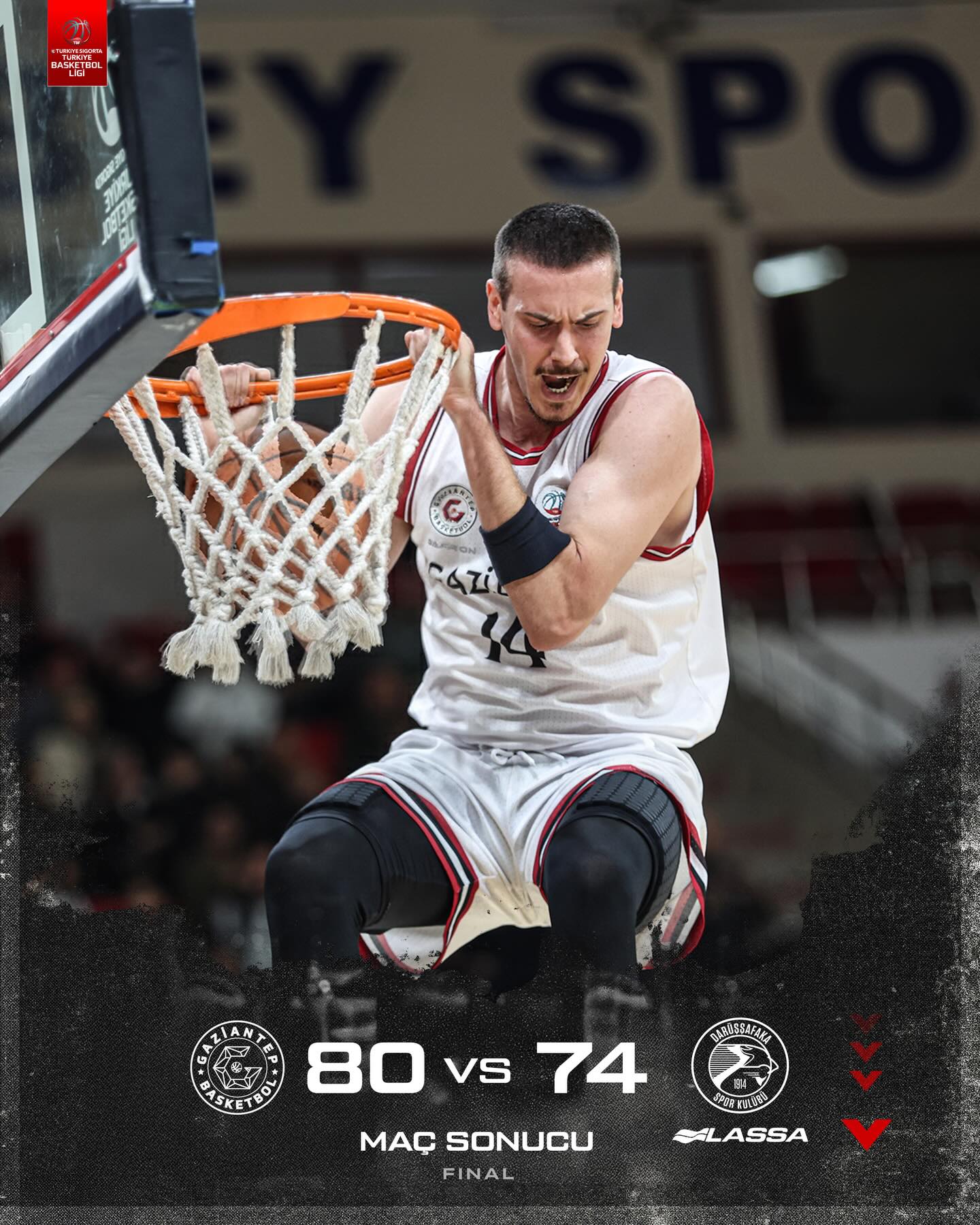 Gaziantep - Darüşşafaka Lassa