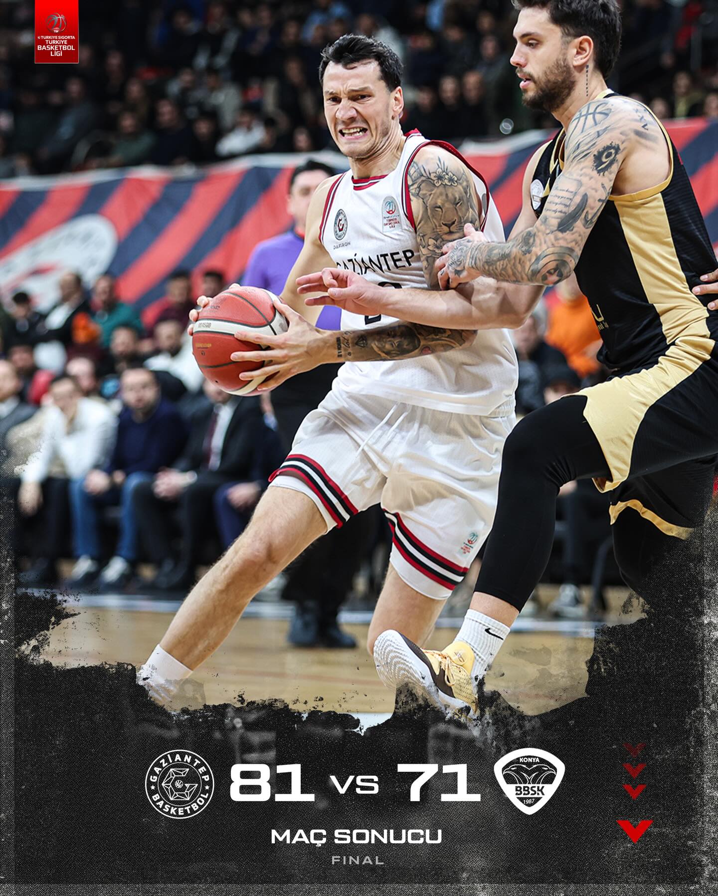 Gaziantep - Konya BBSK